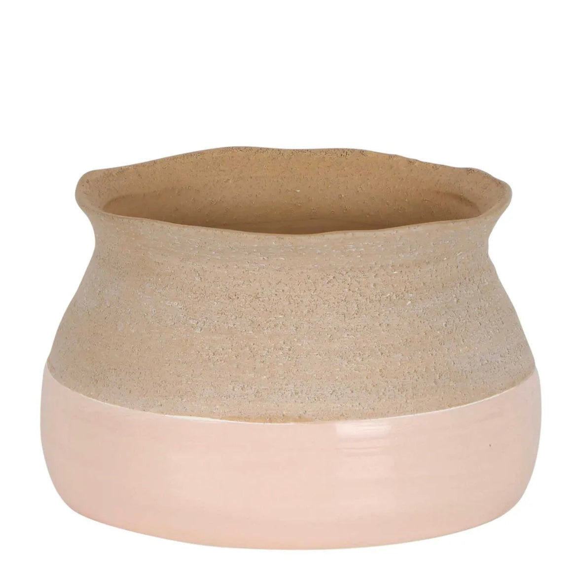 Anka Ceramic Pot Large Blush
